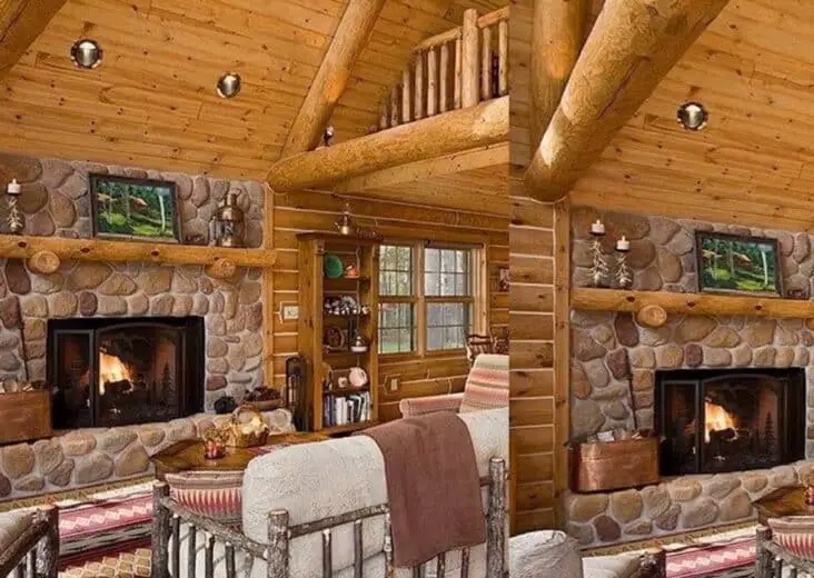 How To Clean Log Cabin Interior Walls