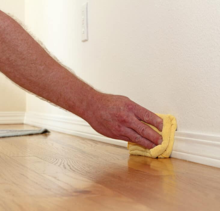 What To Clean Walls And Baseboards With