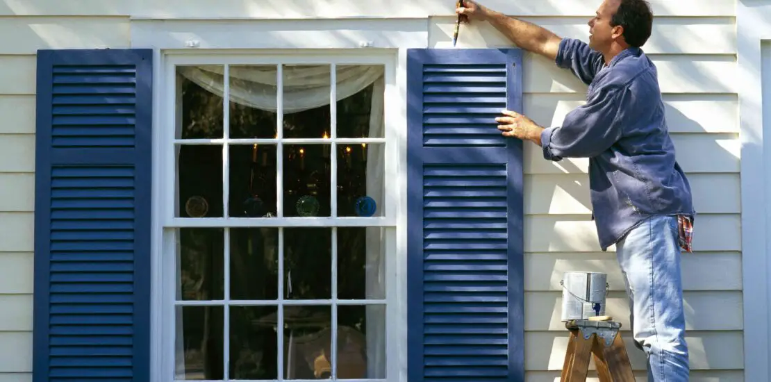 How to remove exterior paint from interior walls