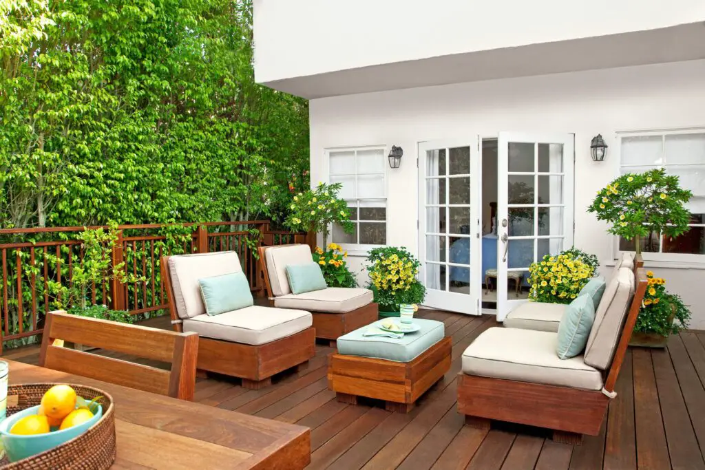 How To Prevent Patio Furniture From Blowing Away