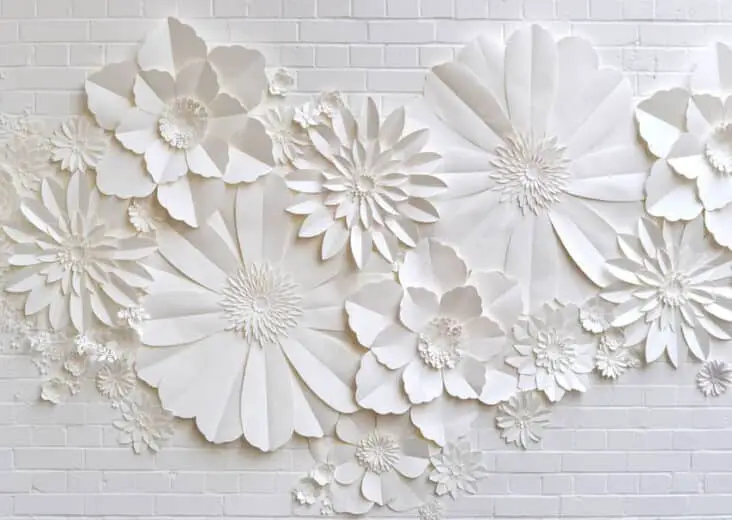 How To Make A Flower Wall Panel