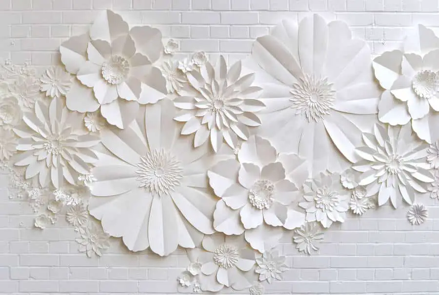How To Make A Flower Wall Panel