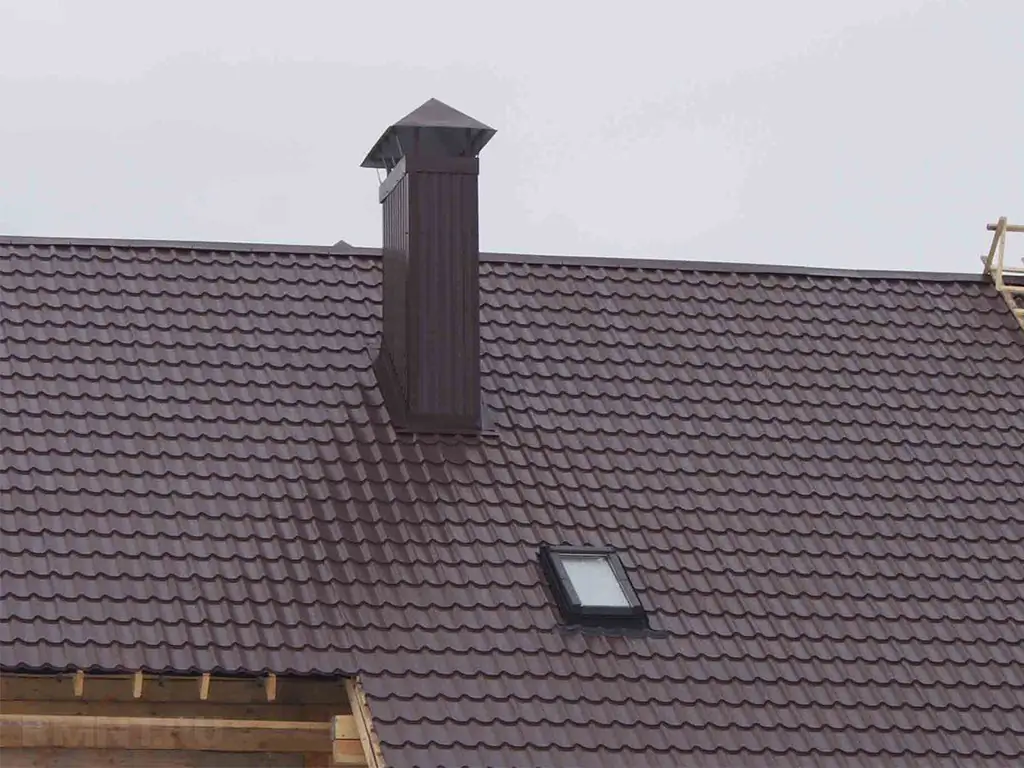 How To Flash A Chimney On Metal Roof