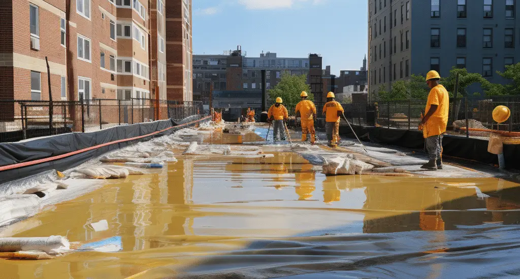 Construction waterproofing