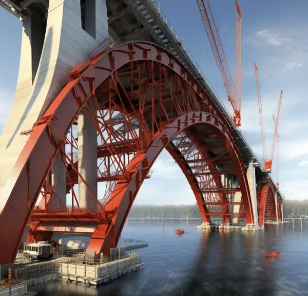 Material strength in bridge construction