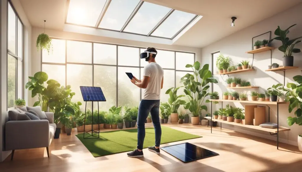 VR technology in sustainable construction