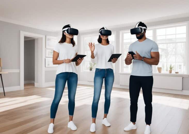 Virtual Reality for Home Extensions