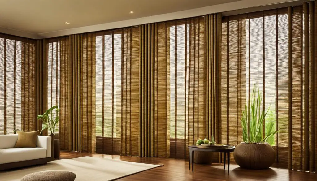 bamboo curtains