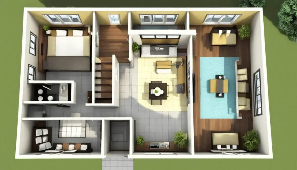modern 800 sq. ft. house plans