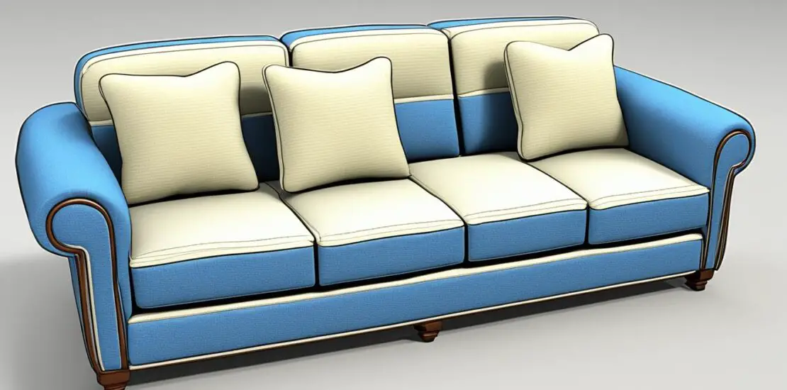 part of a sofa