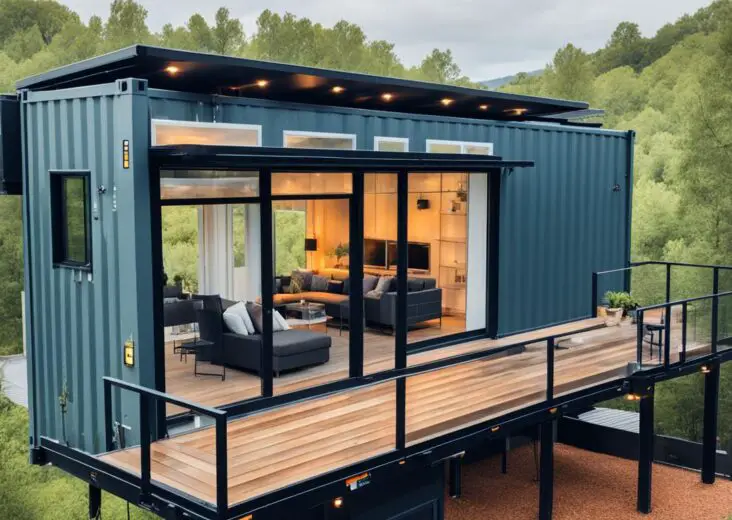 1. Shipping container homes