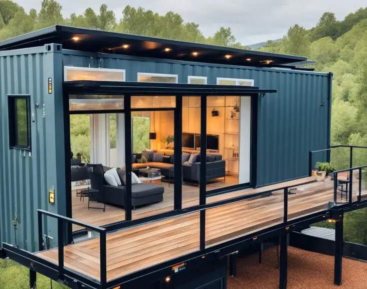 1. Shipping container homes