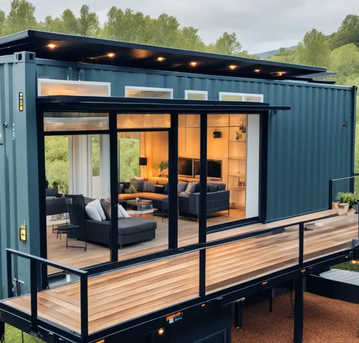 1. Shipping container homes