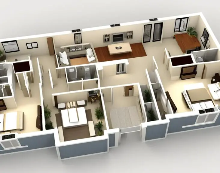 4 bedroom modular home floor plans