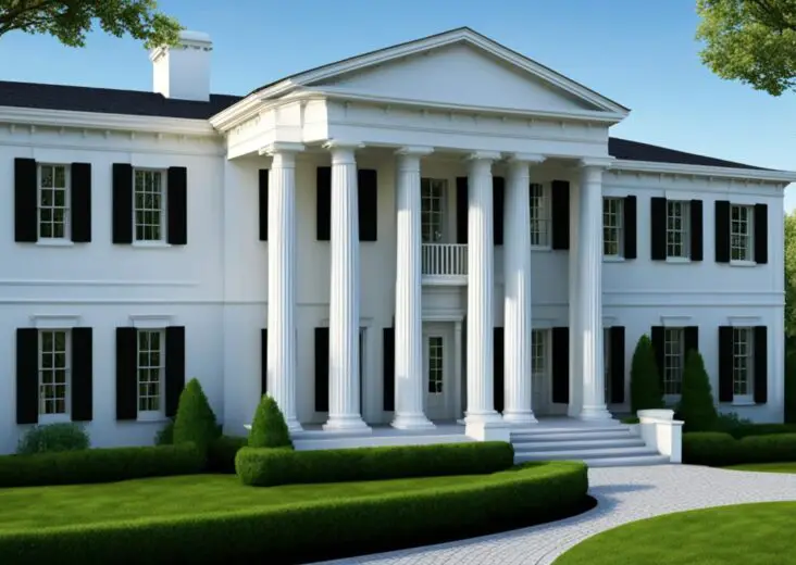 greek revival home plans