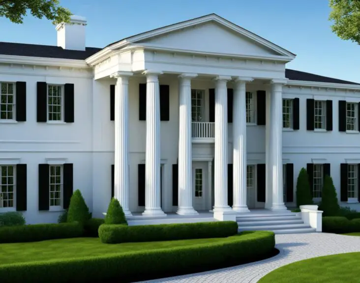 greek revival home plans