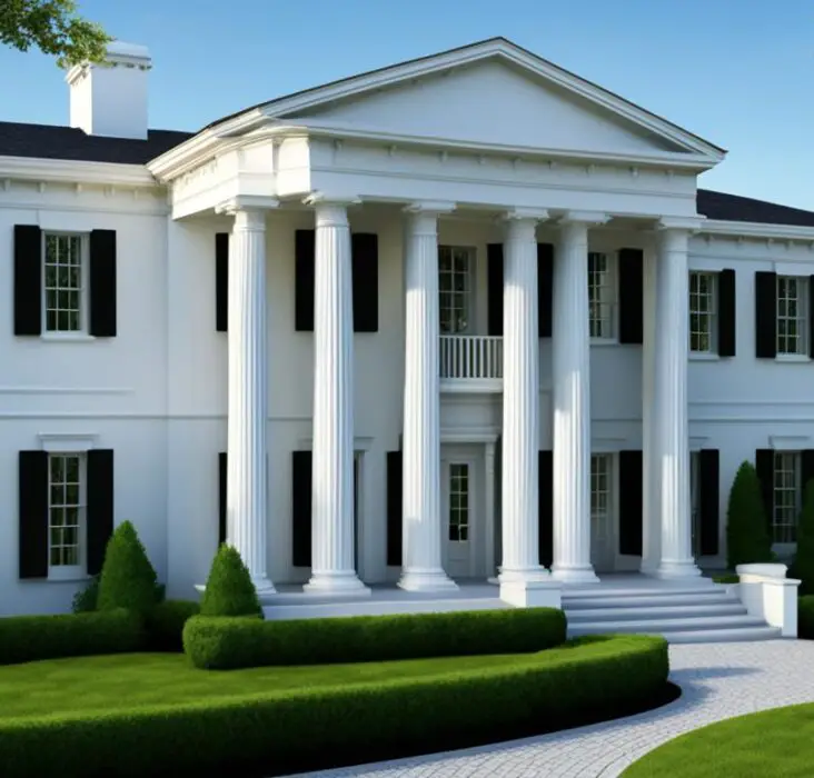 greek revival home plans