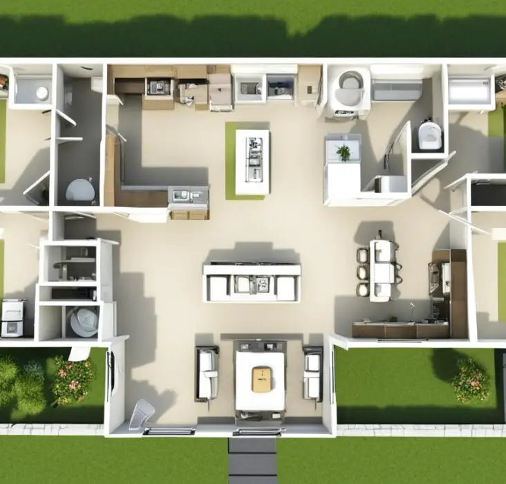 single wide mobile home floor plans 2 bedroom