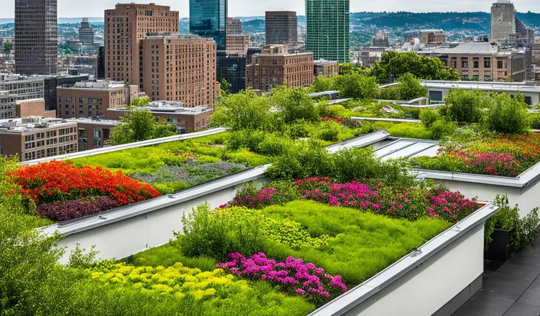21. Green roof benefits