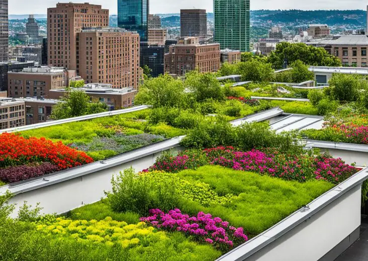 21. Green roof benefits