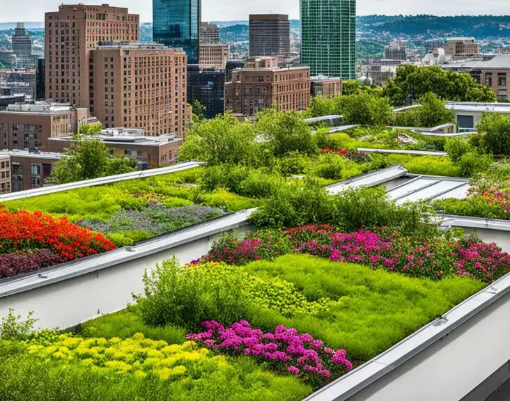 21. Green roof benefits