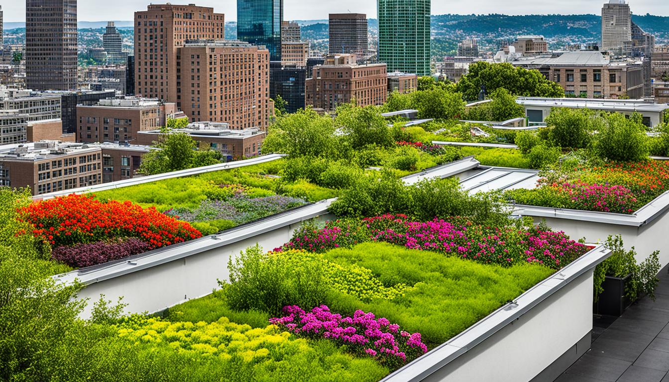 21. Green roof benefits