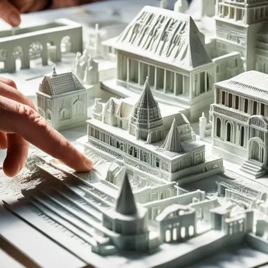 30. Architectural model making