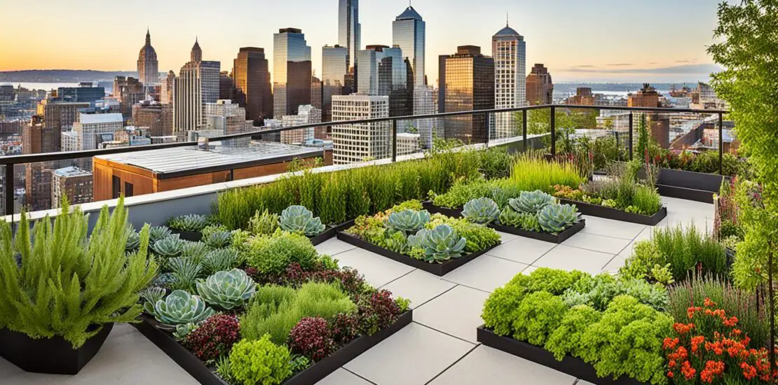 34. Urban rooftop gardens