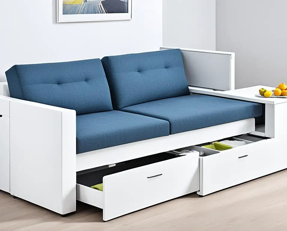 39. Space-saving furniture design