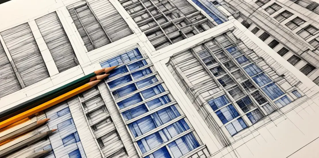 45. Architectural drawing techniques