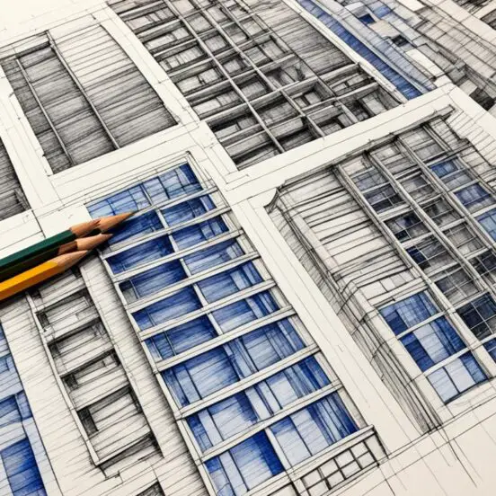 45. Architectural drawing techniques