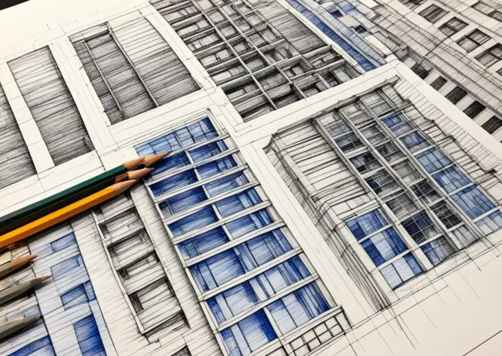 45. Architectural drawing techniques